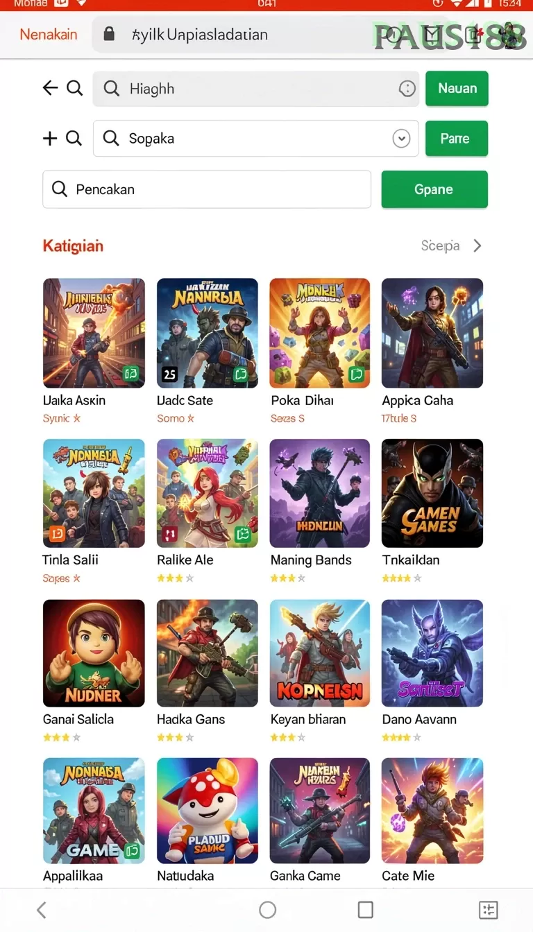 Cuplikan layar RPZZZ — aktivitas